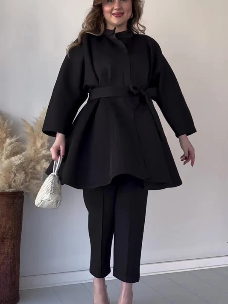 Conjunto Estela Maria - Tendência Grega Outono/Inverno (Moda entre as famosas)
